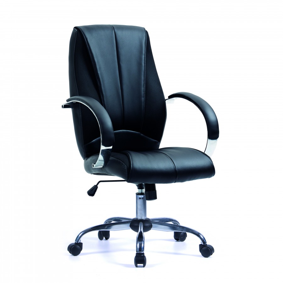 Hastings High Back Bonded Leather Manager Chair